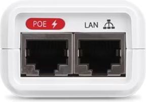 Actual product image Ubiquiti PoE Injector POE-24-12W-G-WH 24 Volt GE passive, 12 Watt (Proprietary 24V, 12 W)