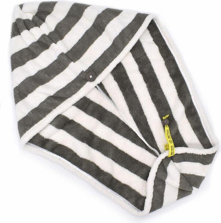 Produktbild Beter Hair Turban with Extra Soft Microfiber for Quick Drying Coffee O'clock Model (Körperlotion)