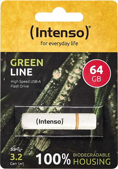 Produktbild Intenso Green Line (64 GB, USB-A)