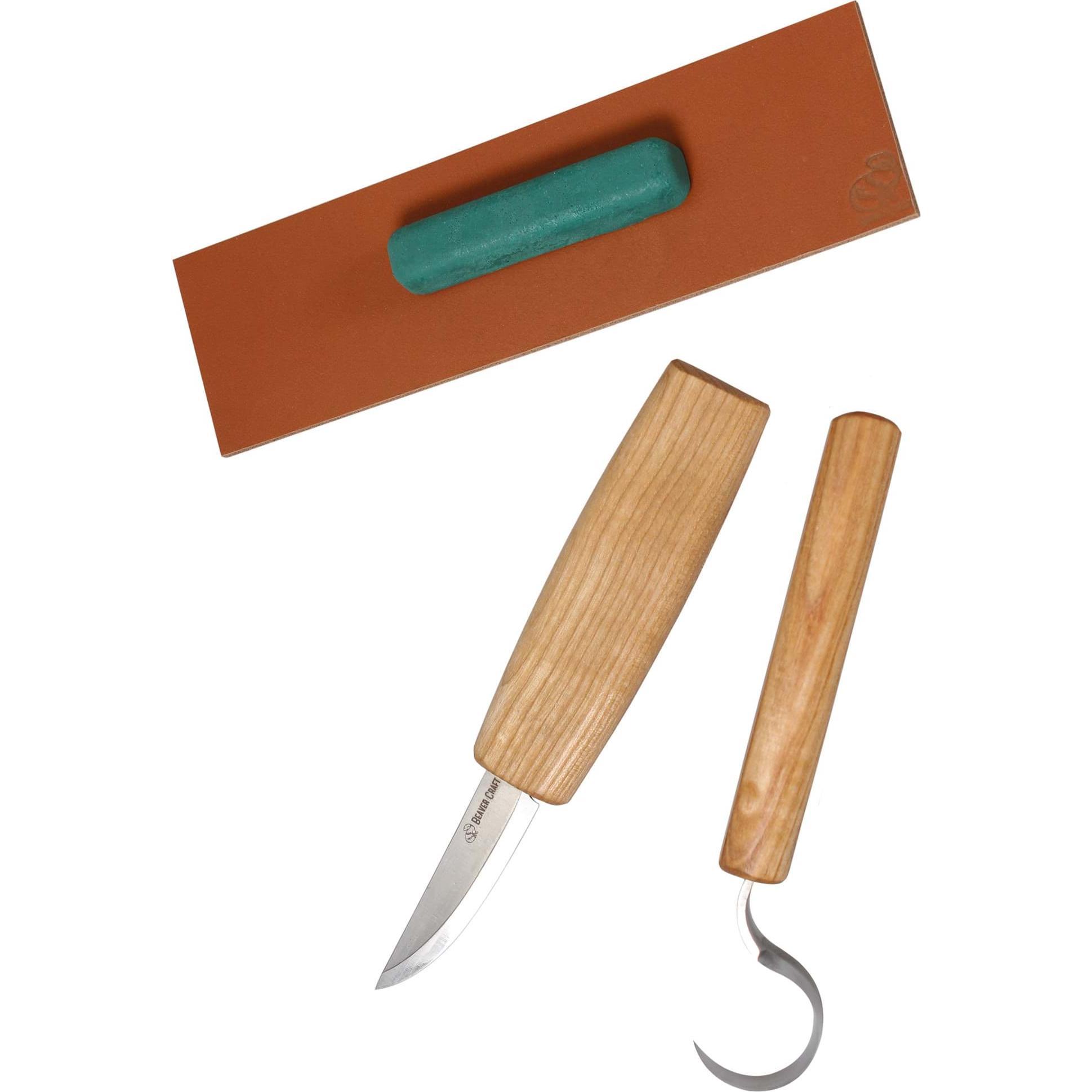 Beaver Craft, Mehrzweckmesser, BeaverCraft Spoon CarvingTool Set (5 cm)