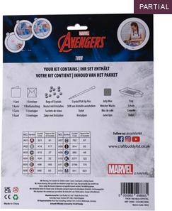 Produktbild Craft Buddy Thor, Karte 18x18cm Crystal Art