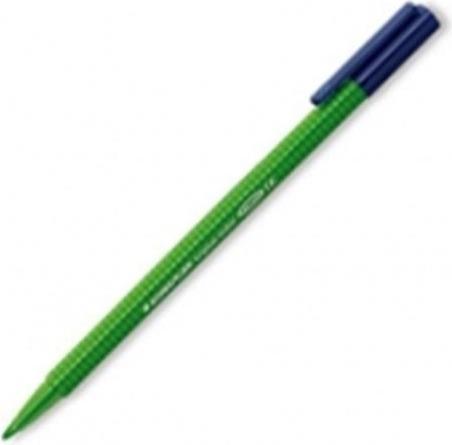 Produktbild Staedtler triplus color 323 Dreikantiger Fasermaler, Einzelprodukt, saftgrün (Dunkelgrün, 1 x)