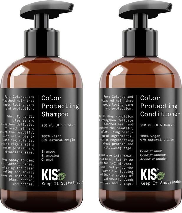 Image du produit KIS Kit duo de protection des couleurs vertes (Kit de soins capillaires)