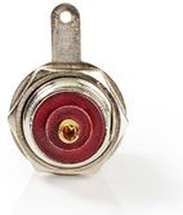 Produktbild Nedis PL259 Stecker gerade Buchse Vernickelt 75 Ohm Chassis Kabeleingangsdurchmesser: 5.0 mm Metall