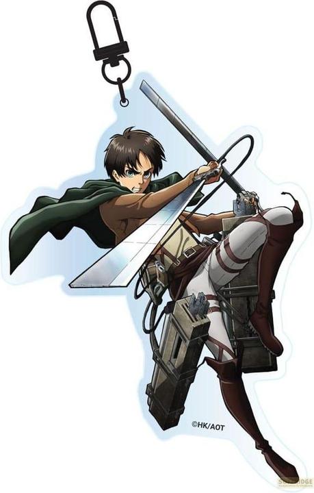 Actual product image POPbuddies Attack on Titan Acryl Schlüsselanhänger Eren Jaeger