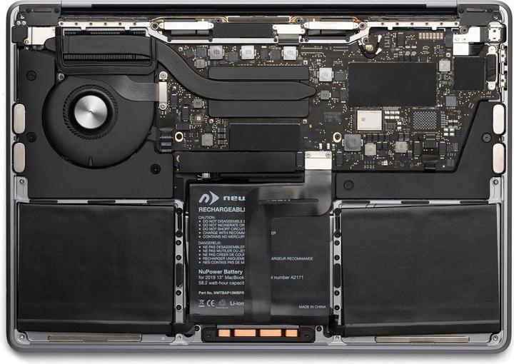 Actual product image Newertech 58W NuPower Battery MBP13 (2019) (103 mAh)