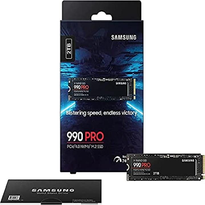 Image du produit Samsung 990 PRO, 2000 Go, M.2, 7450 Mo/s (2000 Go, M.2)