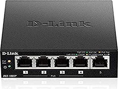 Productafbeelding D-Link DES-1005P/E (5 ports)