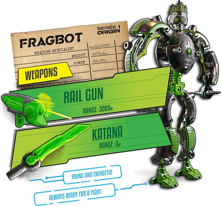 Immagine prodotto Magni Gigabots 38117 Nucleo energetico-Fragbot, multicolore