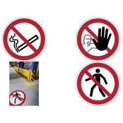 Thumbnail - 2x Durable, Sicherheitskennzeichnung, Signalaufkleber für den Boden