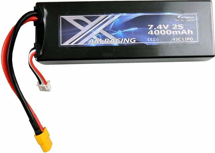 Image du produit Amewi Accu RC LiPo 4000 mAh 7.4 V 45C XT60 (7.40 V, 4000 mAh)