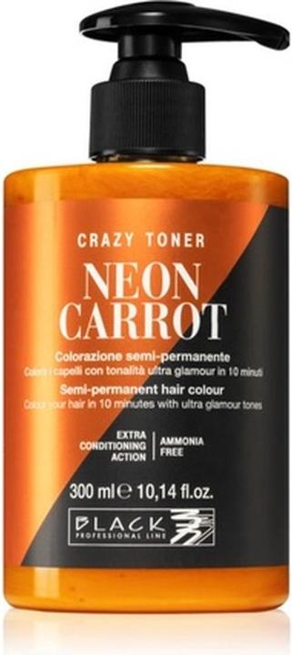 Black Professional Line Professional Line Crazy Toner Neon Karotte Haarfarbe - 300 ml