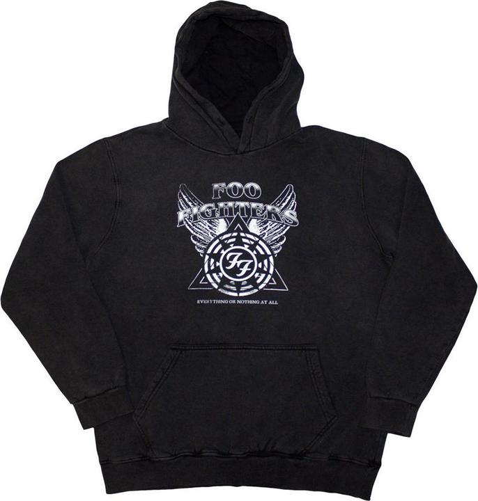 Produktbild Foo Fighters Everything Or Nothing At All Logo Stone Wash (Hoodie) (M)