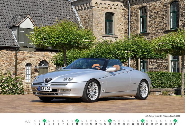 Produktbild Alfa Romeo Kalender 2026 (47,5 x 33 cm)