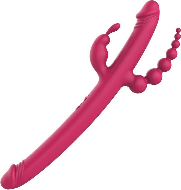 Produktbild Dream Toys Essentials Anywhere Pleasure Vibe Pink Vibrator 40 cm