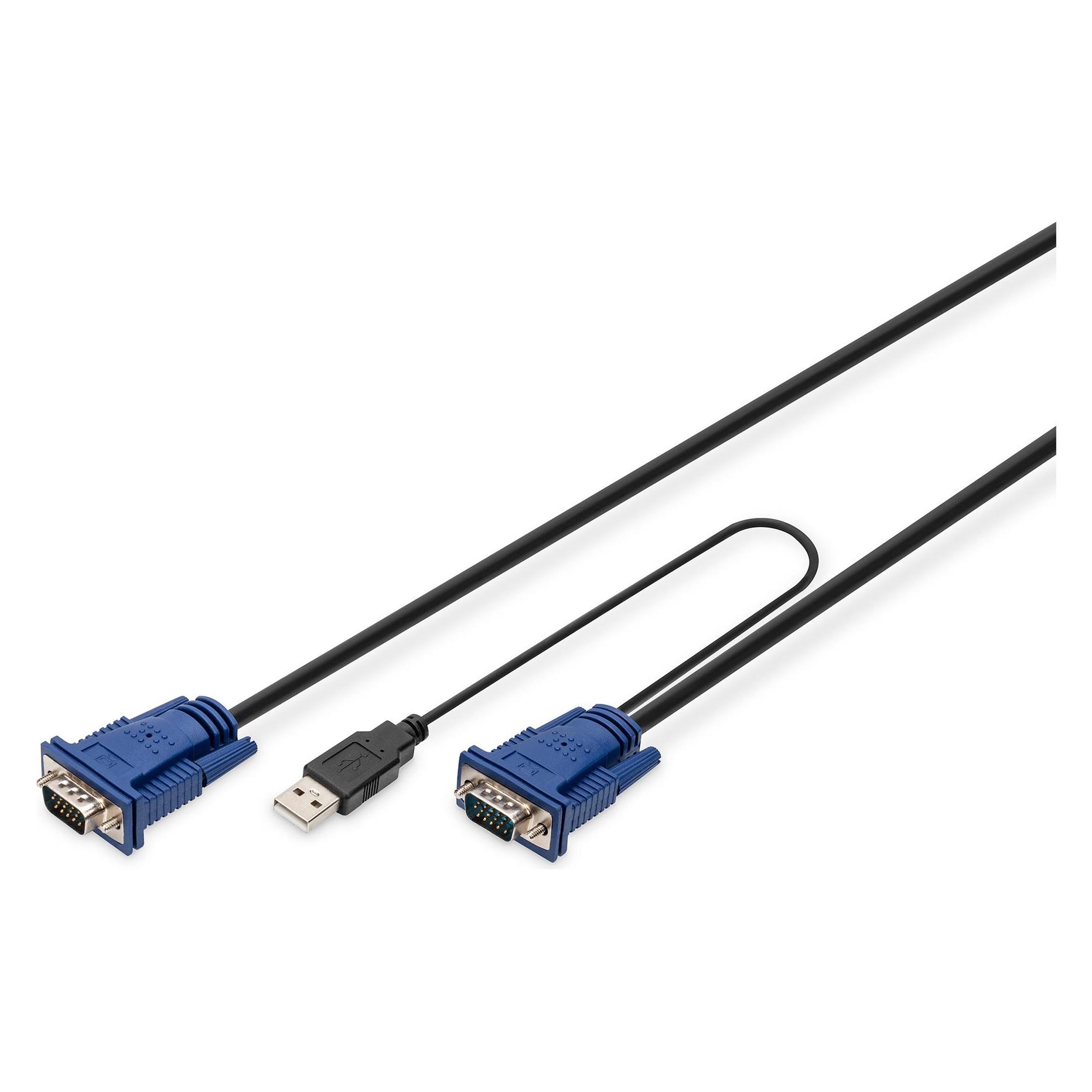 Digitus Cavo Kvm Per Console Kvm,5M, Cavi Switch Kvm