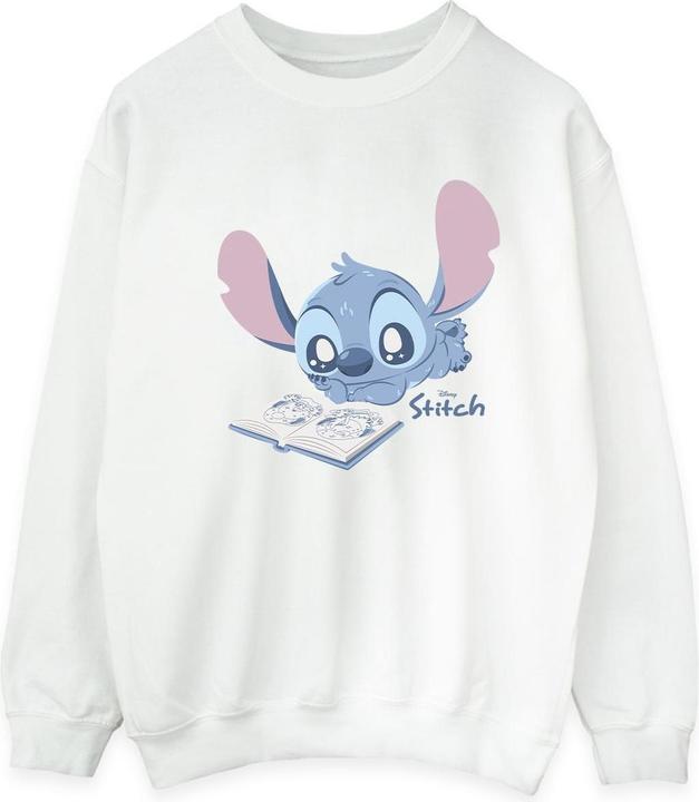 Produktbild Lilo & Stitch Reading Lying Down Sweatshirt (4XL)