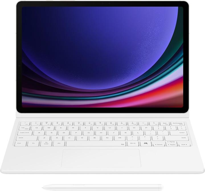 Actual product image Samsung Book Cover Keyboard (DE, Galaxy Tab S9, Galaxy Tab S9 FE)
