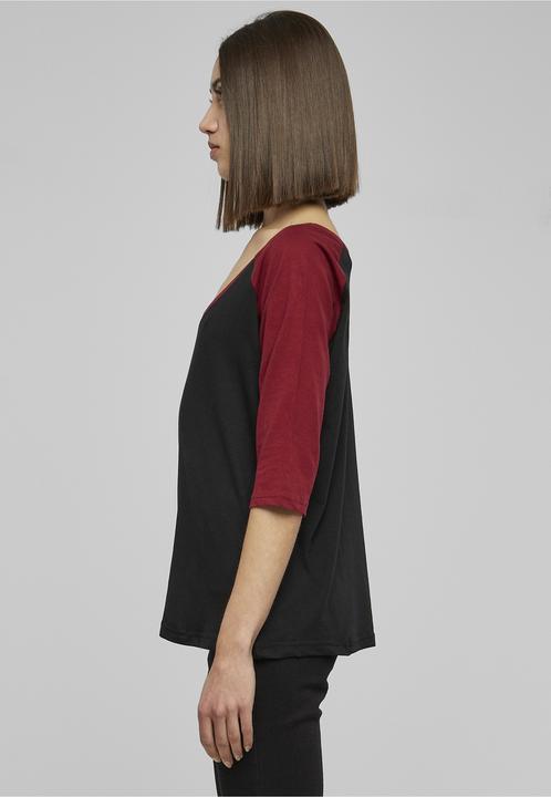 Actual product image Urban Classics Ladies 3/4 Contrast Raglan Tee (XS)