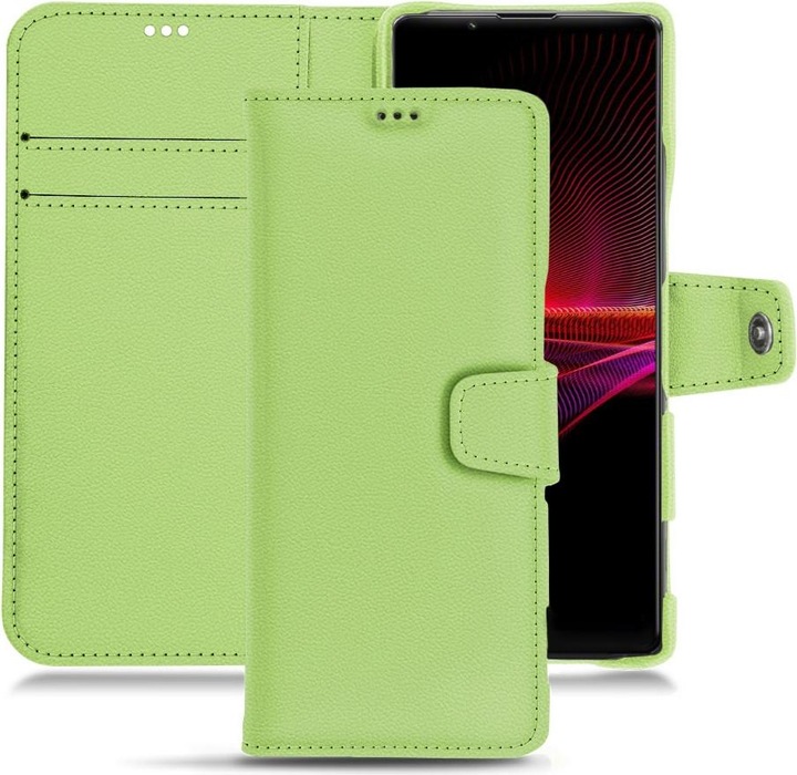 Noreve Lederschutzhülle Wallet (Sony Xperia 1 III)