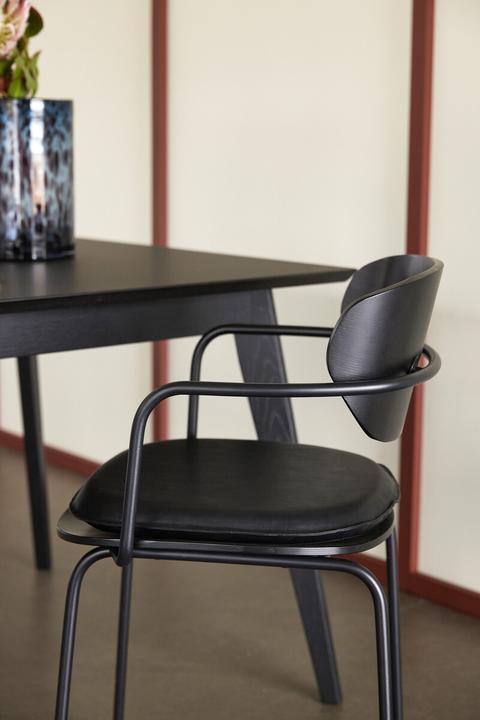 Actual product image Hübsch Arch Dining Chair Black