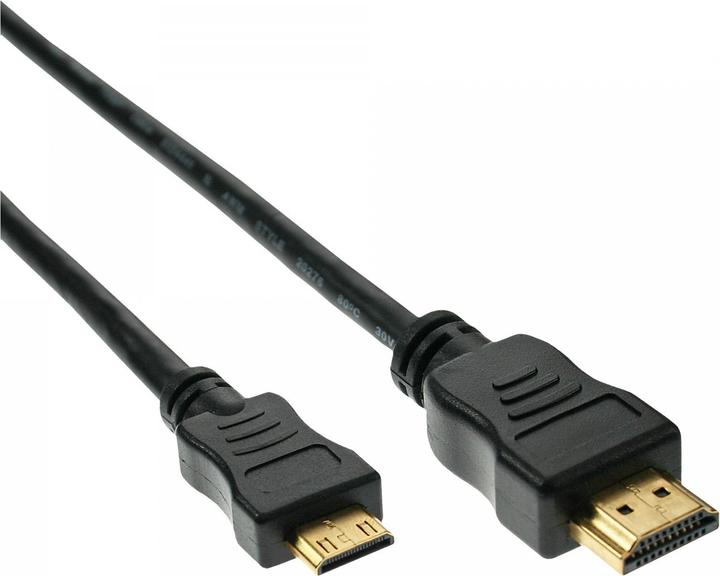 Produktbild InLine HDMI (Typ A) — mini HDMI (Typ C) (1.50 m, HDMI, 1.3)