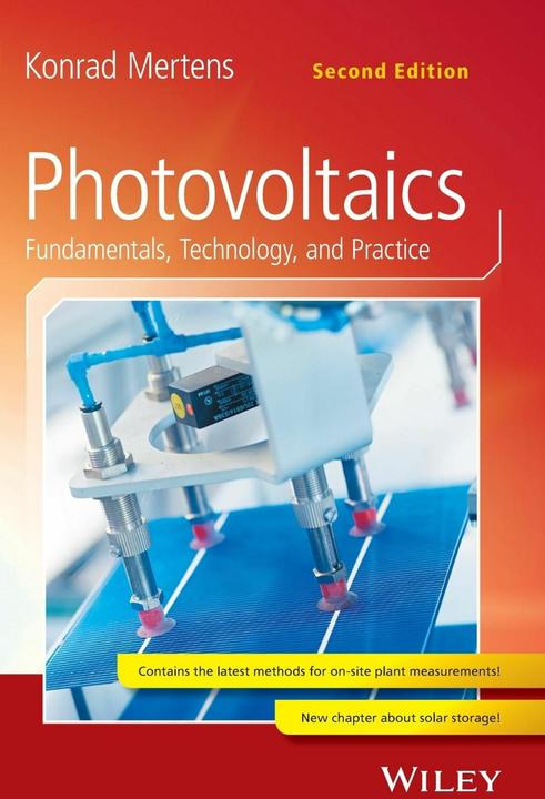 Produktbild Photovoltaics: Fundamentals, Technology and Practice (Englisch, Konrad Mertens, 2018)