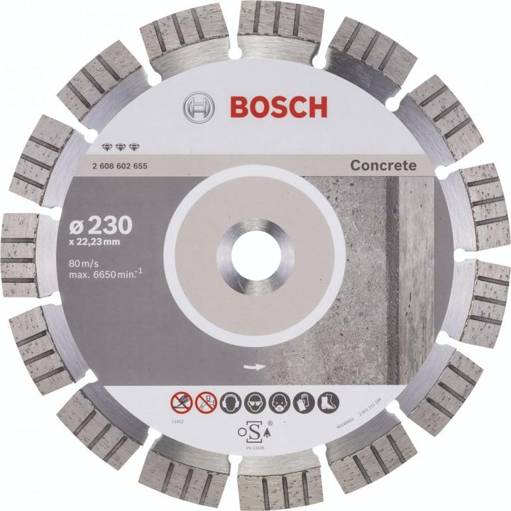 Actual product image Bosch Professional Zubehör PRO Concrete diamond cutting disc, 230 x 22.23 mm