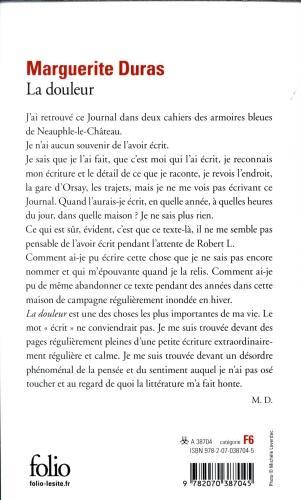 Produktbild La douleur (Französisch, Marguerite Duras, 1999)