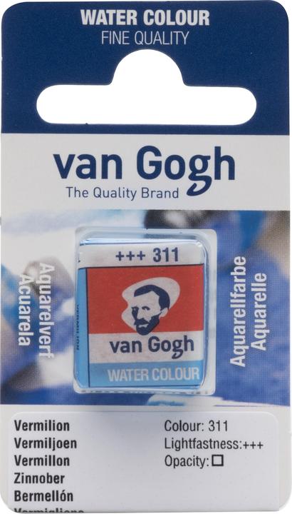 Van Gogh Watercolour paint 311 vermilion, 1 piece (1000 ml)