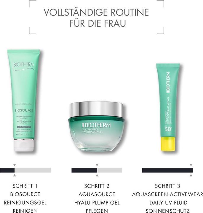 Produktbild Biotherm Aquascreen UV Daily SPF50 (Sonnencreme Gesicht, SPF 50+, 40 ml)