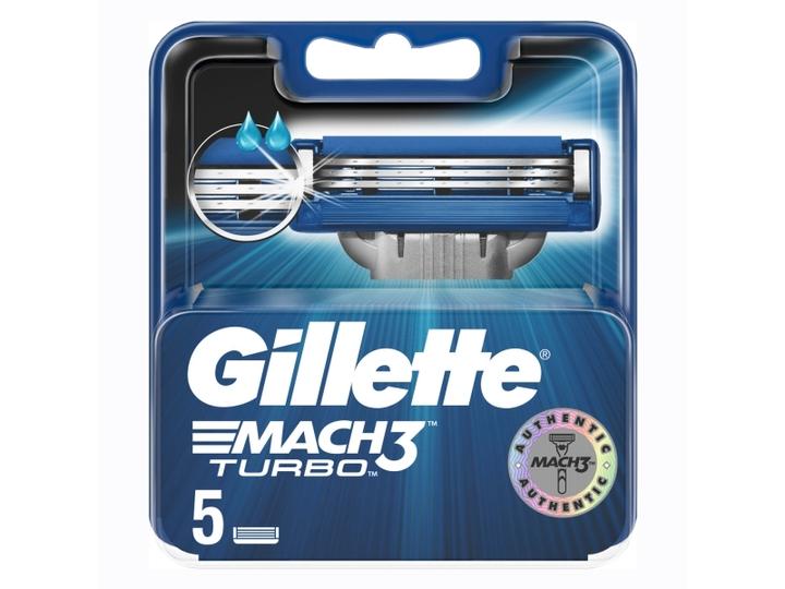 Actual product image Gillette Mach3 Turbo (5 x)