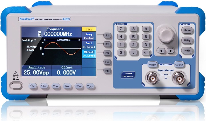 Actual product image Peaktech P 4120 Arbitrary signal generator (Oscilloscope)