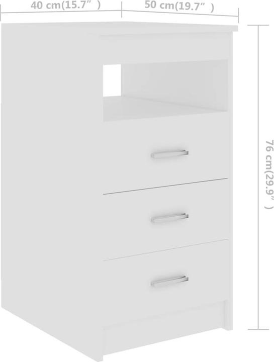 Produktbild vidaXL Schreibtisch (140 x 140 x 76 cm)