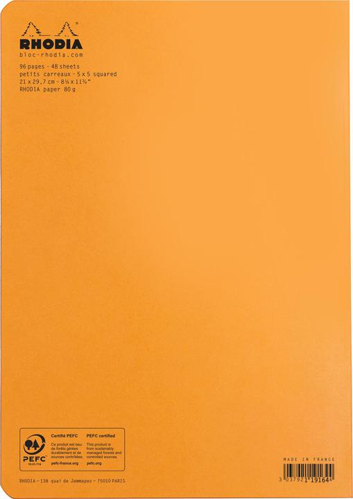 Produktbild Rhodia Notizbücher/Notizhefte Classic (A4, Kariert)