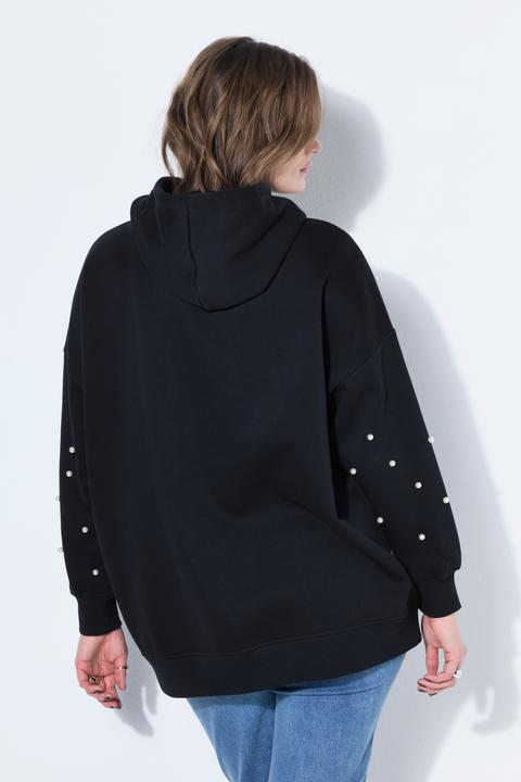 Image du produit Studio Untold Sweat à capuche, coupe oversize, perles décoratives (42, 44)