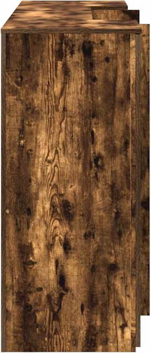 Image du produit vidaXL Comptoir d'accueil Chêne fumé 200x50x103,5 cm Bois composite Comptoir d'accueil