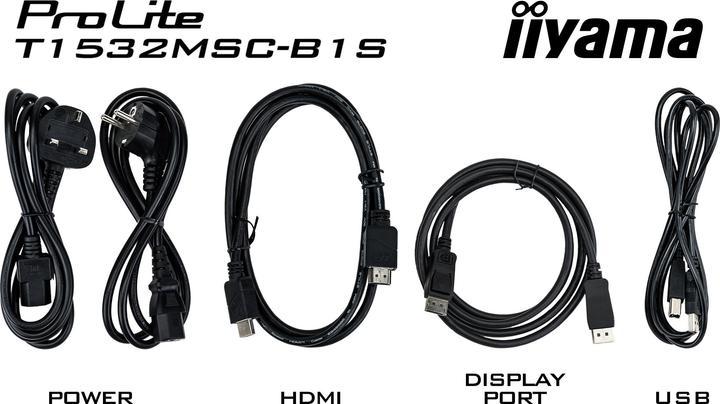 Image du produit iiyama Dis public 15 T1532MSC-B1S TOUCH (1024 x 768 pixels, 15")