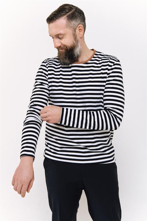 Actual product image Hebe Langarmshirt mit Streifen (L)