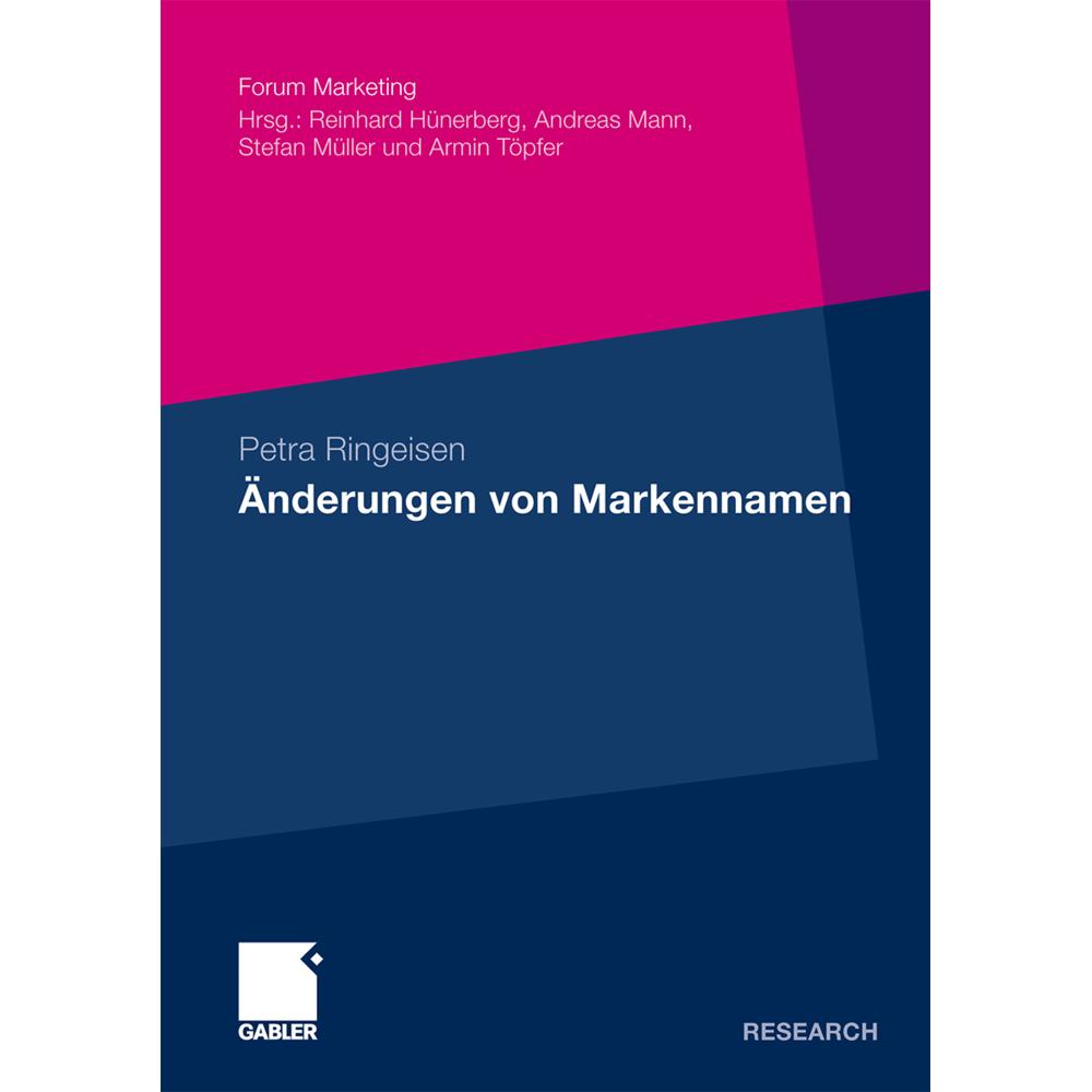 Änderungen von Markennamen, Fachbücher