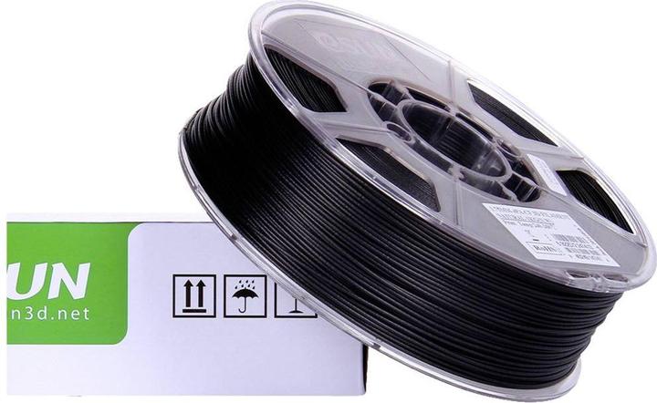 Produktbild eSUN ePA-CF Filament PLA hitzebeständig, hohe Steifigkeit, hohe Zugfestigkeit 1.75mm 1kg Carbon, Ma (PLA, 1.75 mm, 1000 g, Schwarz)