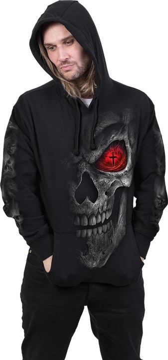Immagine prodotto Spiral Death Stare Felpa con Cappuccio Adulto Unisex (S)