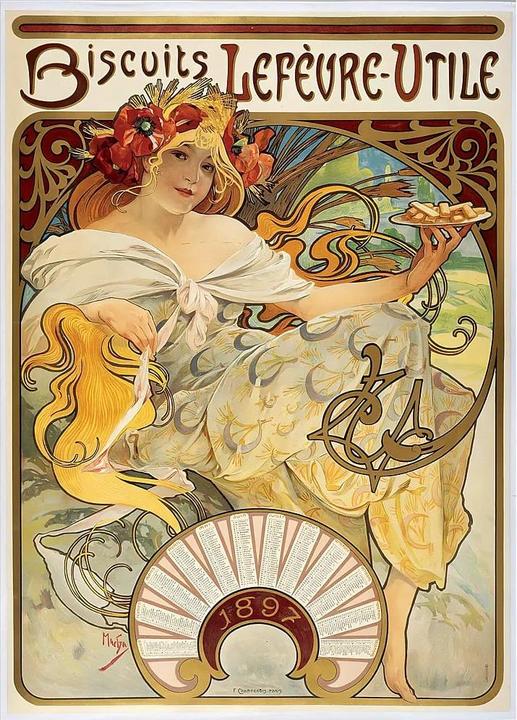 Productafbeelding Bluebird Puzzel 1000 stukjes Koekjes Lefèvre-Utile, 1897 (1000 onderdelen)