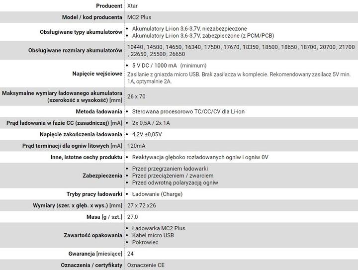 Produktbild Xtar Ladegerät MC2 Plus (1 Stk., A, C, D, AA, AAA, AAAA, Ladegerät inkl. Akku)