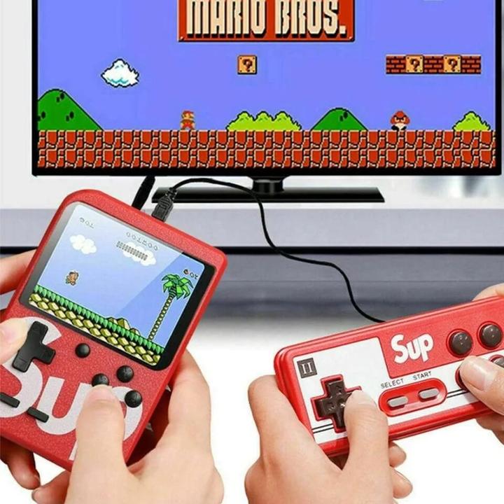 Produktbild VR Shinecon Konsole Emulator 400 Spiele mit Multiplayer-Controller Modell Sup