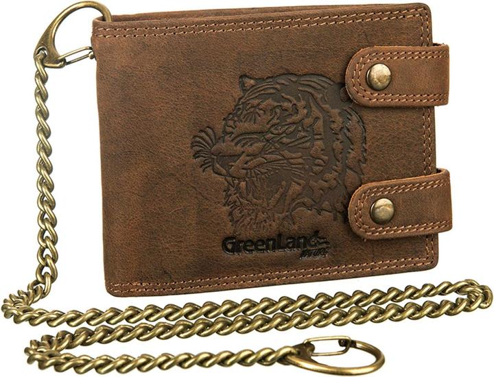 Immagine prodotto Greenland Nature Portafoglio Montenegro RFID in pelle 12 cm