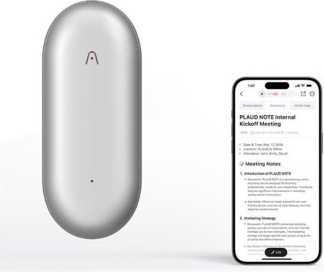 Produktbild Plaud NotePin (64 GB)