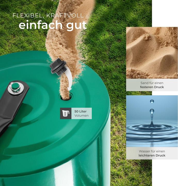 Actual product image tectake Lawn roller