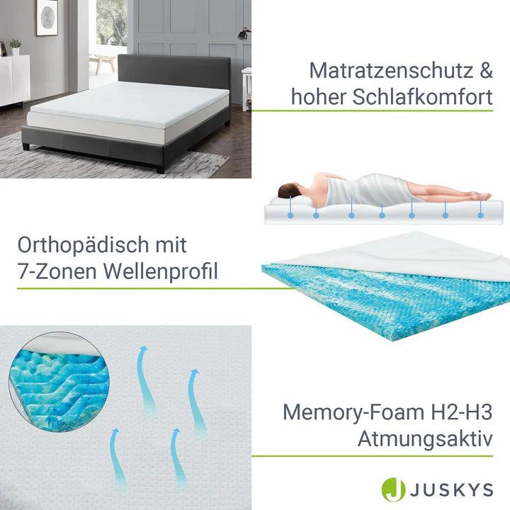 Produktbild Juskys Topper Memoryschaum (180 x 200 cm)