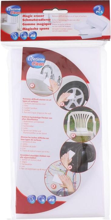 Actual product image Lifetime Dirt eraser (3 pcs.)